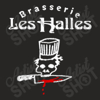 Looking Brasserie Les Halles Anthony Chef Ladies Fitted T-shirt | Artistshot