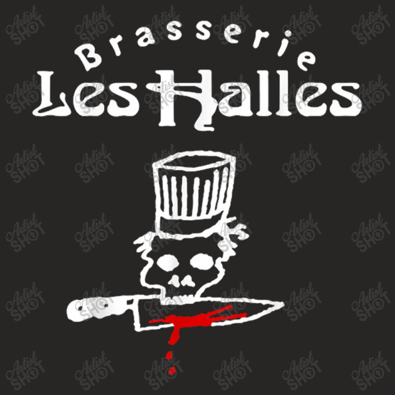 Looking Brasserie Les Halles Anthony Chef Ladies Fitted T-Shirt by GindhiArt | Artistshot