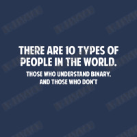 There Are 10 Types Of People In The World Ladies Denim Jacket | Artistshot