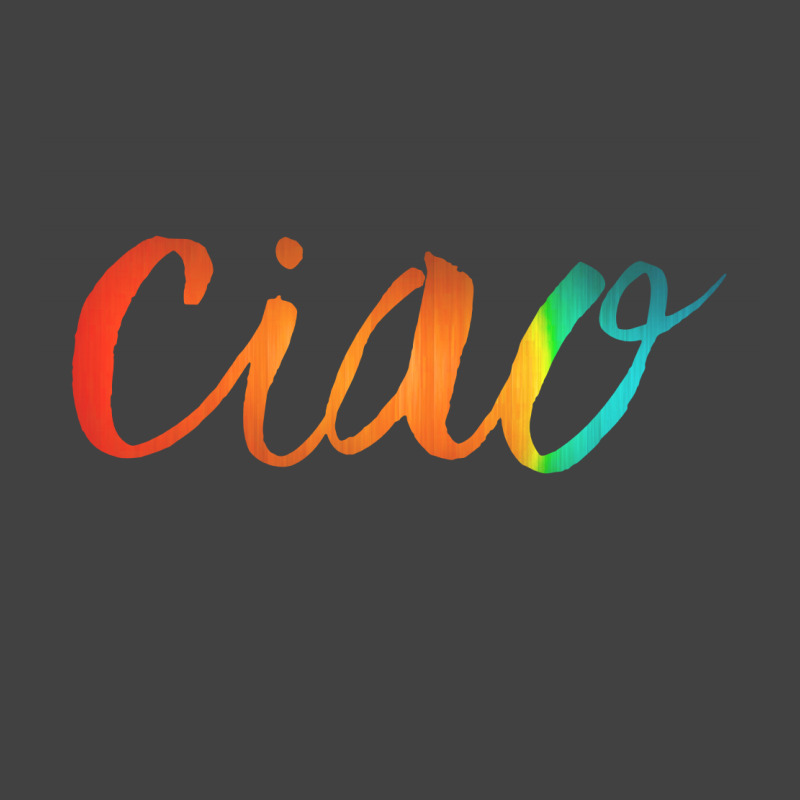 Ciao Italian Saying Vintage T-shirt | Artistshot