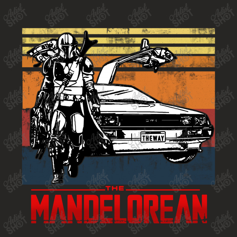 Delorean Man Ladies Fitted T-Shirt by TrendTee | Artistshot