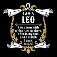 I Am A Leo Maternity Scoop Neck T-shirt | Artistshot