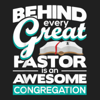 An Awesome Congregation   Pastor Preacher Minister T Shirt Ladies Polo Shirt | Artistshot