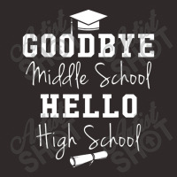 Goodbye Middle School Hello High School   Graduation Racerback Tank | Artistshot