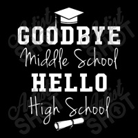 Goodbye Middle School Hello High School   Graduation Women's V-neck T-shirt | Artistshot