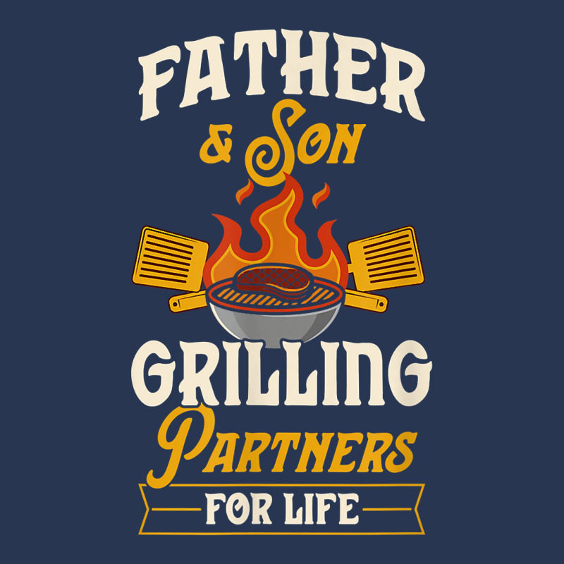 Father And Son Grilling Partners For Life T Shirt Men Denim Jacket | Artistshot