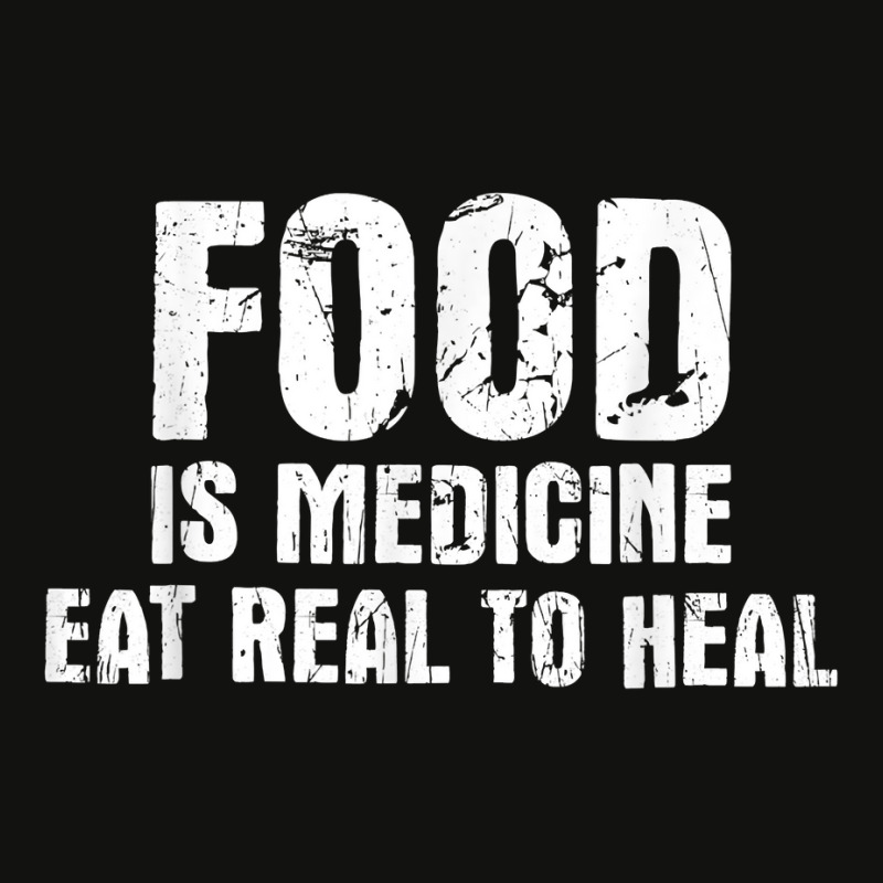 Food Is Medicine Eat Real To Heal   Dietetics Dietician Diet T Shirt Scorecard Crop Tee by vazwttopperve | Artistshot