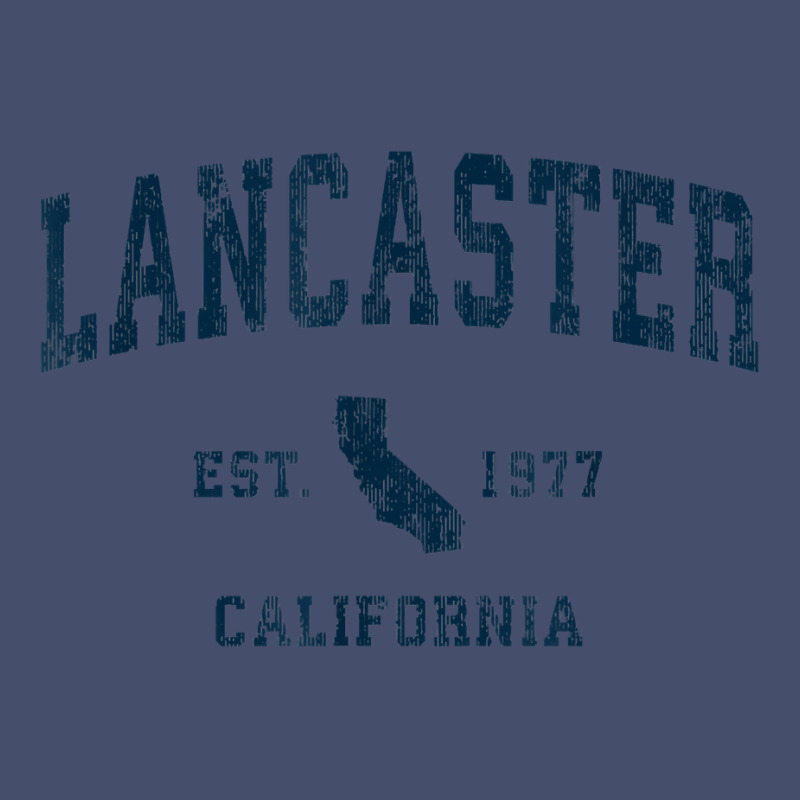 Lancaster California Ca Vintage Sports Design Navy Print T Shirt Vintage Short | Artistshot