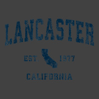 Lancaster California Ca Vintage Sports Design Navy Print T Shirt Vintage T-shirt | Artistshot