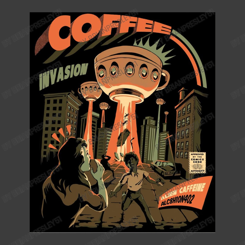 Coffee Invasion Men's Polo Shirt by brianpresley51 | Artistshot