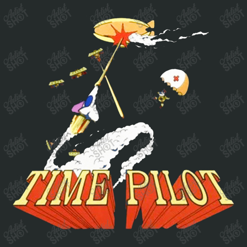 Time Pilot, The Time Pilot, Time Pilot Art, Time Pilot Vintage Women's Triblend Scoop T-shirt by roqibatit | Artistshot