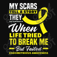 My Scars Tell A Story Endometriosis Awareness Endometriosis Crop Top | Artistshot