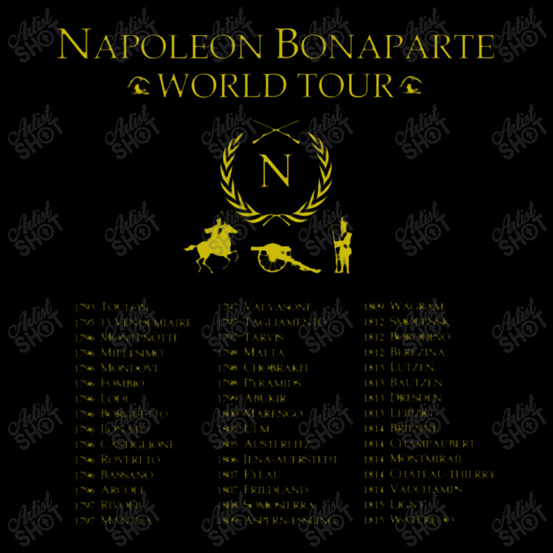 Napoleon Bonaparte World Tour   Military History Designs Long Sleeve Baby Bodysuit by hadiwarnokudus | Artistshot