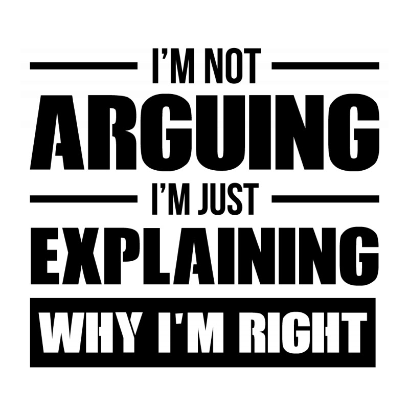 I'm Not Arguing I'm Just Explaining Why I'm Right Crop Top by HelloShop | Artistshot