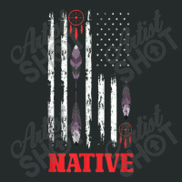 Native American Day Native American Day Flag Usa For A Native American Women's Triblend Scoop T-shirt | Artistshot