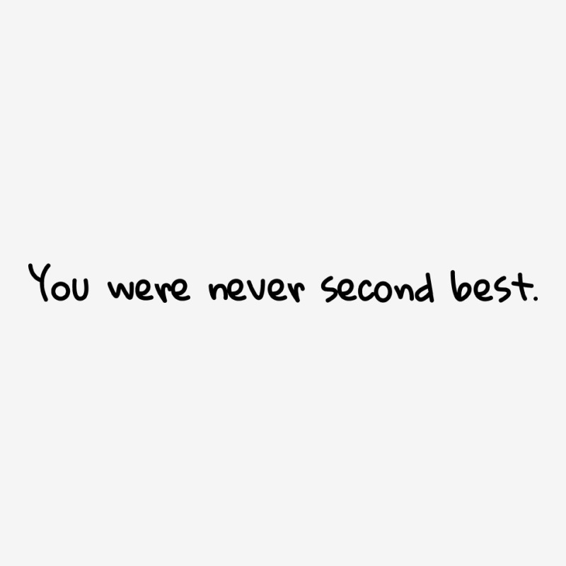 You Were Never Second Best Scorecard Crop Tee | Artistshot