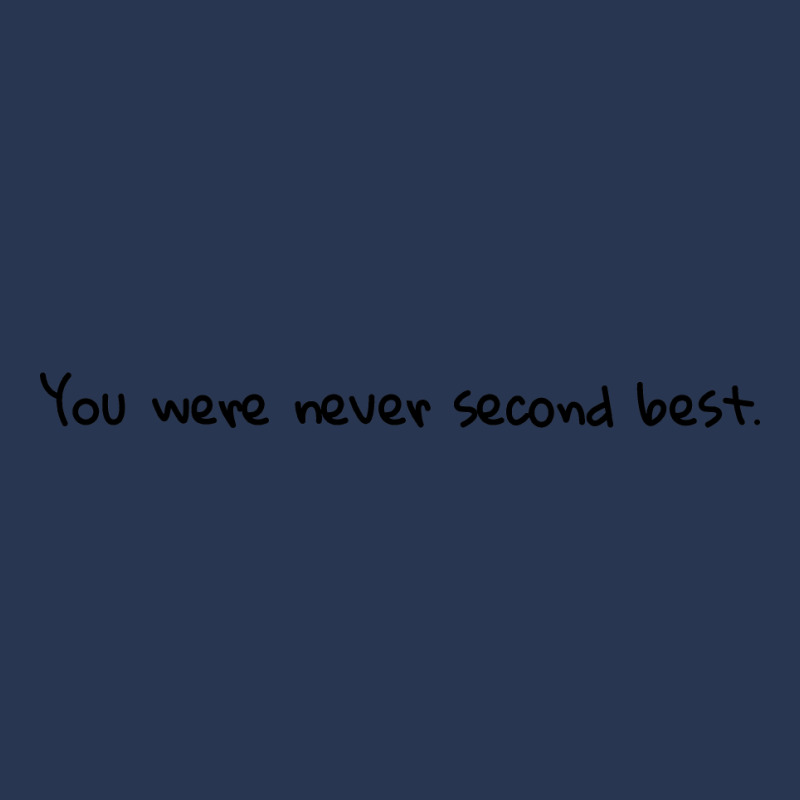 You Were Never Second Best Ladies Denim Jacket | Artistshot