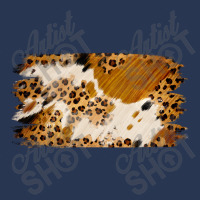 Leopard Cowhide Brushstroke Men Denim Jacket | Artistshot