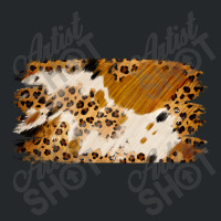 Leopard Cowhide Brushstroke Crewneck Sweatshirt | Artistshot