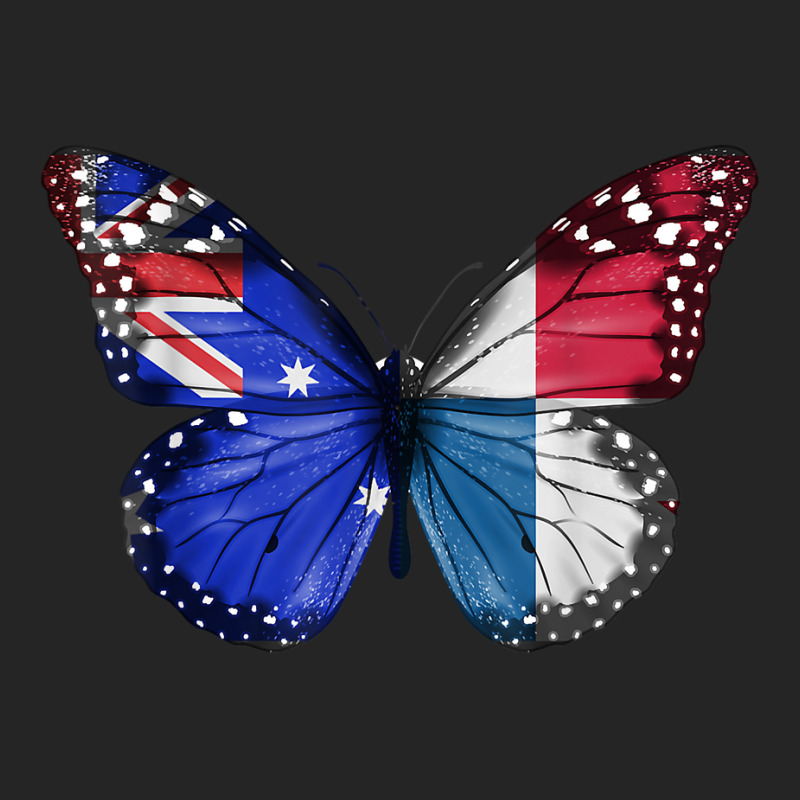 Australian Panamanian Flag Butterfly T Shirt Unisex Hoodie by vazwttopperve | Artistshot