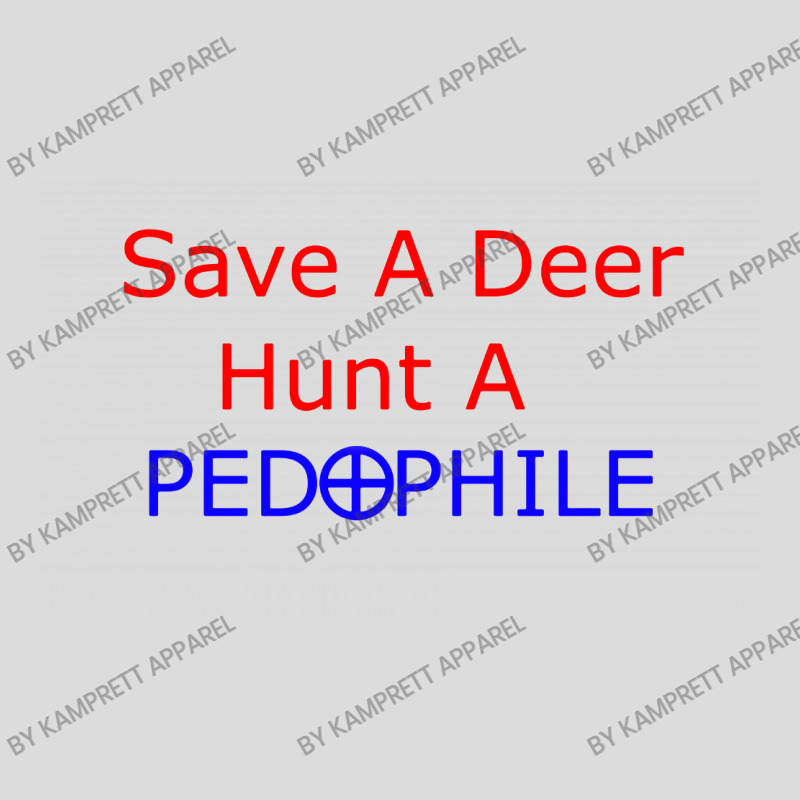 Save A Deer   Hunt A Pedophil Men's Polo Shirt by Kamprett Apparel | Artistshot