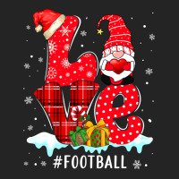 American Football Love Football Gnome Xmas Matching Family Group Valen 3/4 Sleeve Shirt | Artistshot