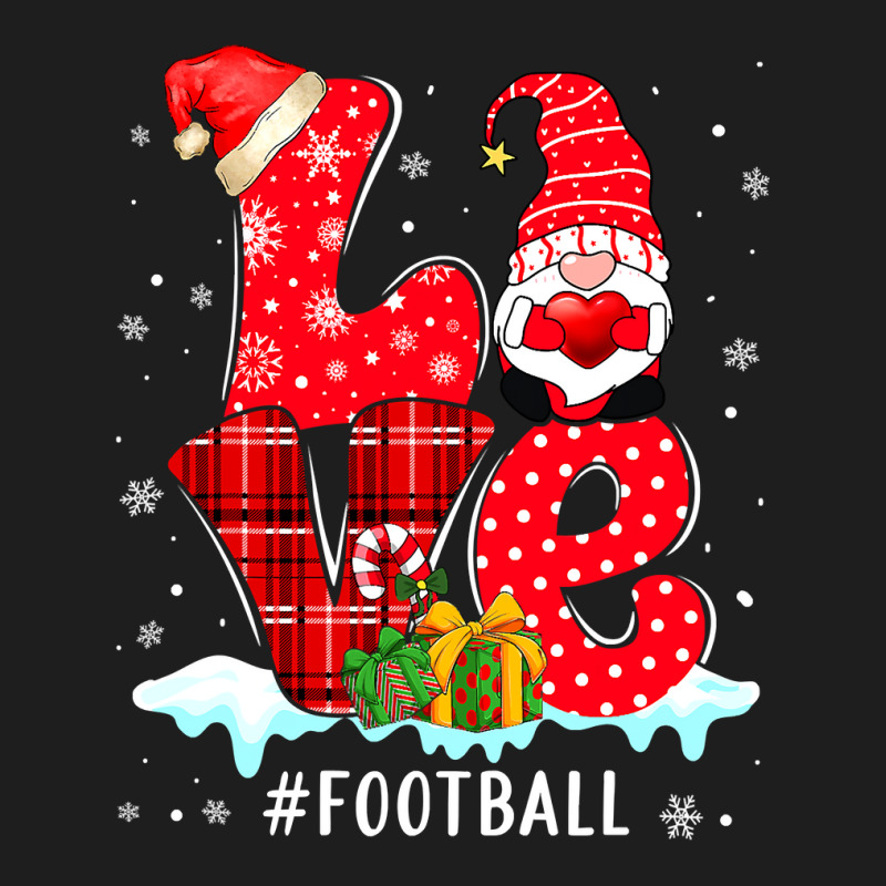 American Football Love Football Gnome Xmas Matching Family Group Valen Classic T-shirt by hopelessoon | Artistshot