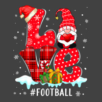 American Football Love Football Gnome Xmas Matching Family Group Valen Vintage T-shirt | Artistshot