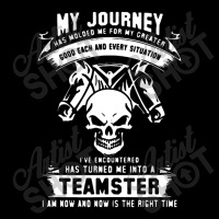 My Journey Teamster Maternity Scoop Neck T-shirt | Artistshot