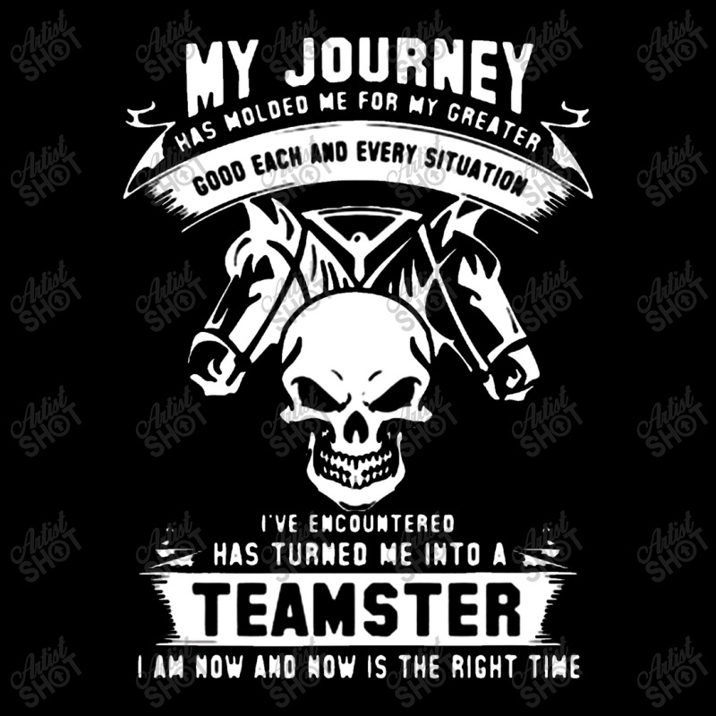 My Journey Teamster Maternity Scoop Neck T-shirt by jamupegellinu | Artistshot