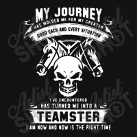 My Journey Teamster Scorecard Crop Tee | Artistshot