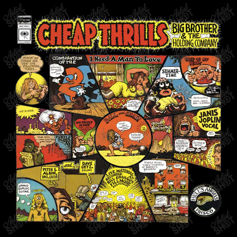 Album Albig Brother & The Holding Company Cheap Thrills Adjustable Strap Totes | Artistshot