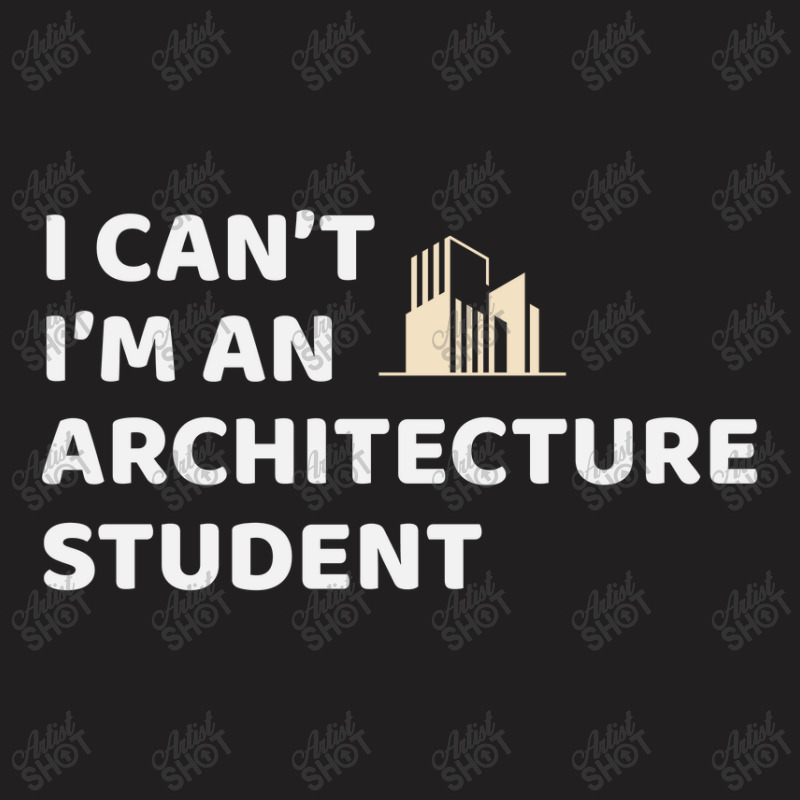 Architect Architecture Student Architectural Funny T-shirt | Artistshot