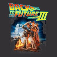 Back To The Future Three Movie Poster T Shirt Vintage Hoodie And Short Set | Artistshot