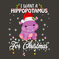 Hippopotamus I Want A Hippopotamus For Christmas Xmas Hippo 1282 Hippo Bucket Hat | Artistshot