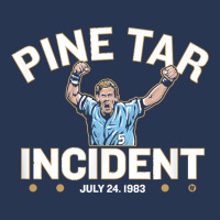 Officially Licensed George Brett   Pine Tar Incident T Shirt Men Denim Jacket | Artistshot