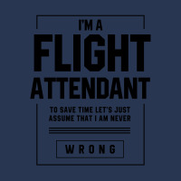 I'm A Flight Attendant - Jobs Occupation Gift Men Denim Jacket | Artistshot