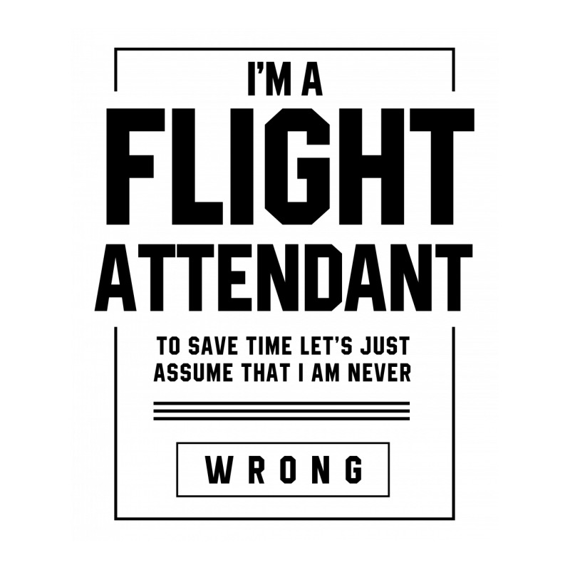 I'm A Flight Attendant - Jobs Occupation Gift Unisex Hoodie by Diogo Calheiros | Artistshot