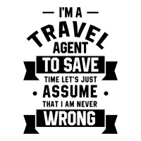 I'm A Travel Agent - Jobs Occupation Gift V-neck Tee | Artistshot