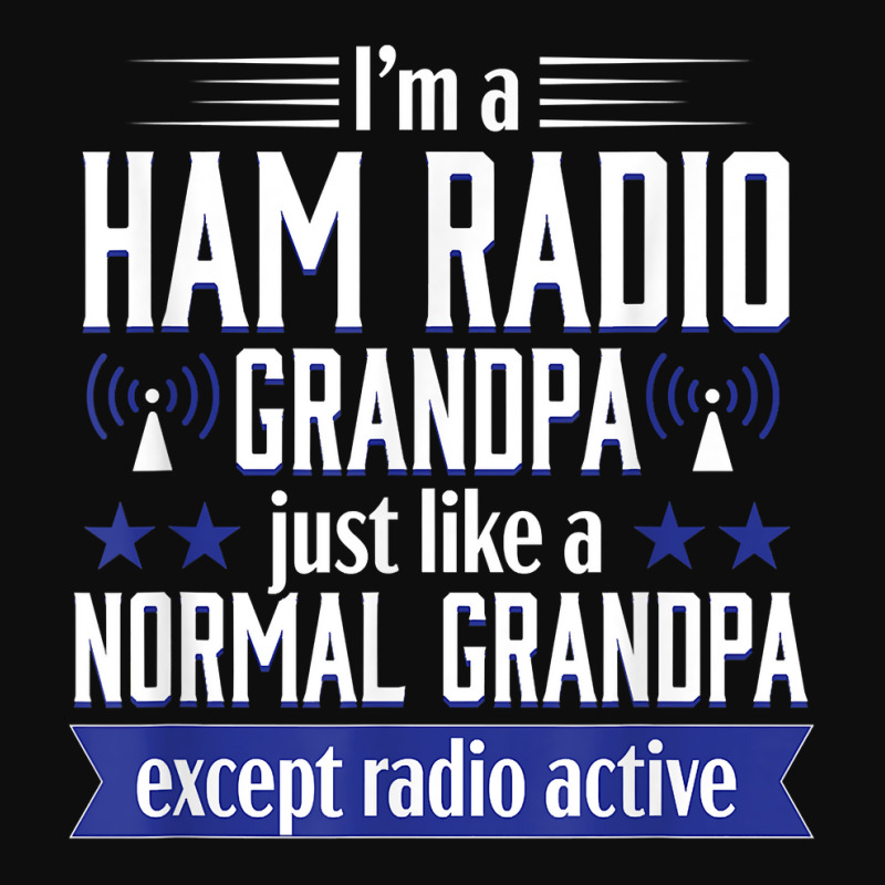 Ham Radio Operator Amateur Radio Funny Grandpa Gift Men T Shirt Crop Top by harmanyuan | Artistshot