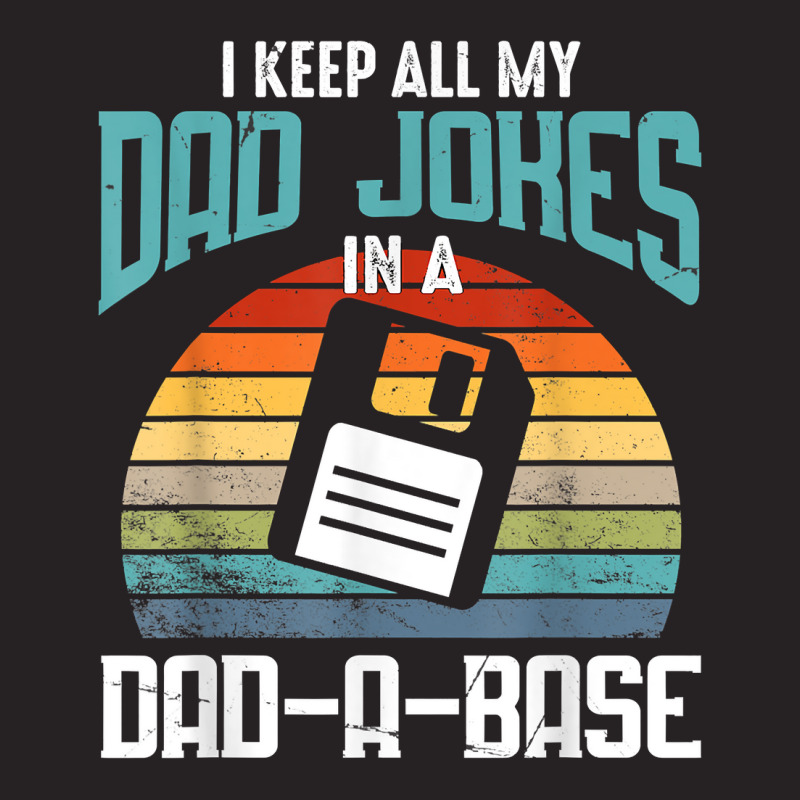 Funny Dad Jokes Database Pun Best Dad Humor Fathers Day T Shirt Vintage Cap by copedoire | Artistshot