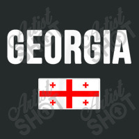 Georgia Republic Georgian Flag Women's Triblend Scoop T-shirt | Artistshot