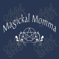 Magickal Momma Cheeky Witch Pagan Wiccan Pentacle Men Denim Jacket | Artistshot