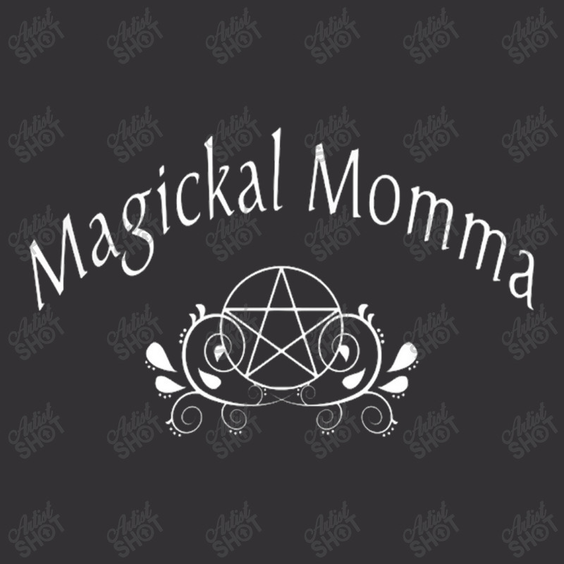 Magickal Momma Cheeky Witch Pagan Wiccan Pentacle Vintage Hoodie by kurniawanm | Artistshot