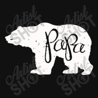 Papa Bear ( White) Face Mask Rectangle | Artistshot