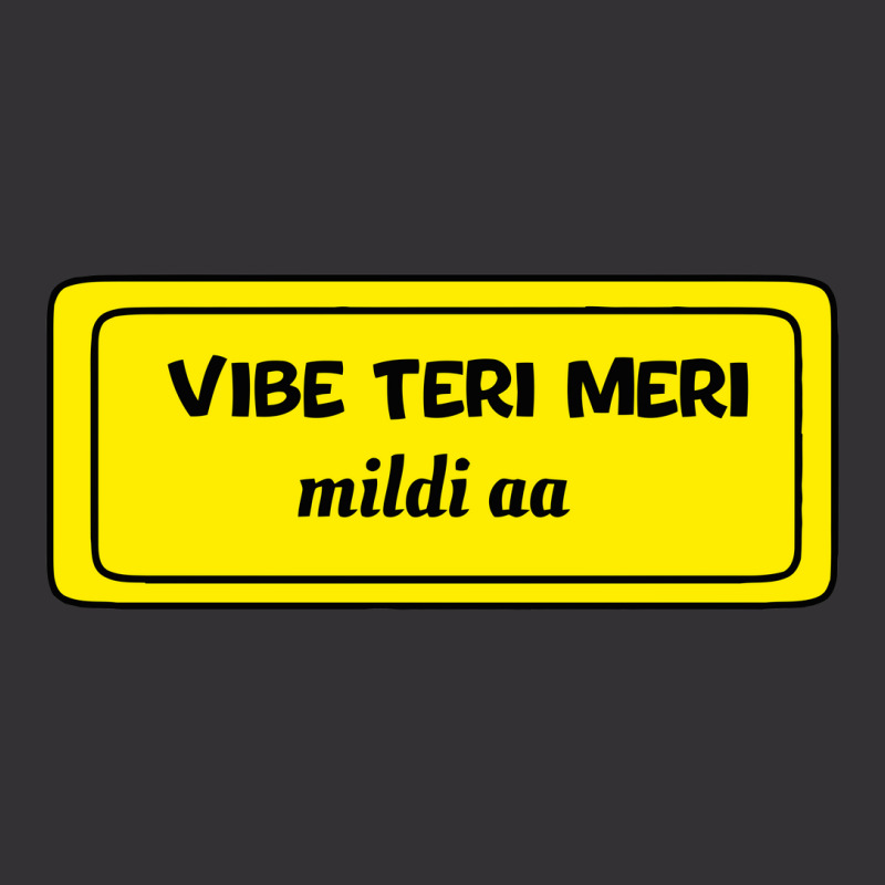 Vibe Teri Meri Mildi Aa Vintage Hoodie by devy | Artistshot