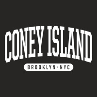 Nyc Borough Brooklyn New York Coney Island Sweatshirt Ladies Fitted T-shirt | Artistshot