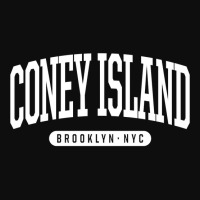 Nyc Borough Brooklyn New York Coney Island Sweatshirt Crop Top | Artistshot