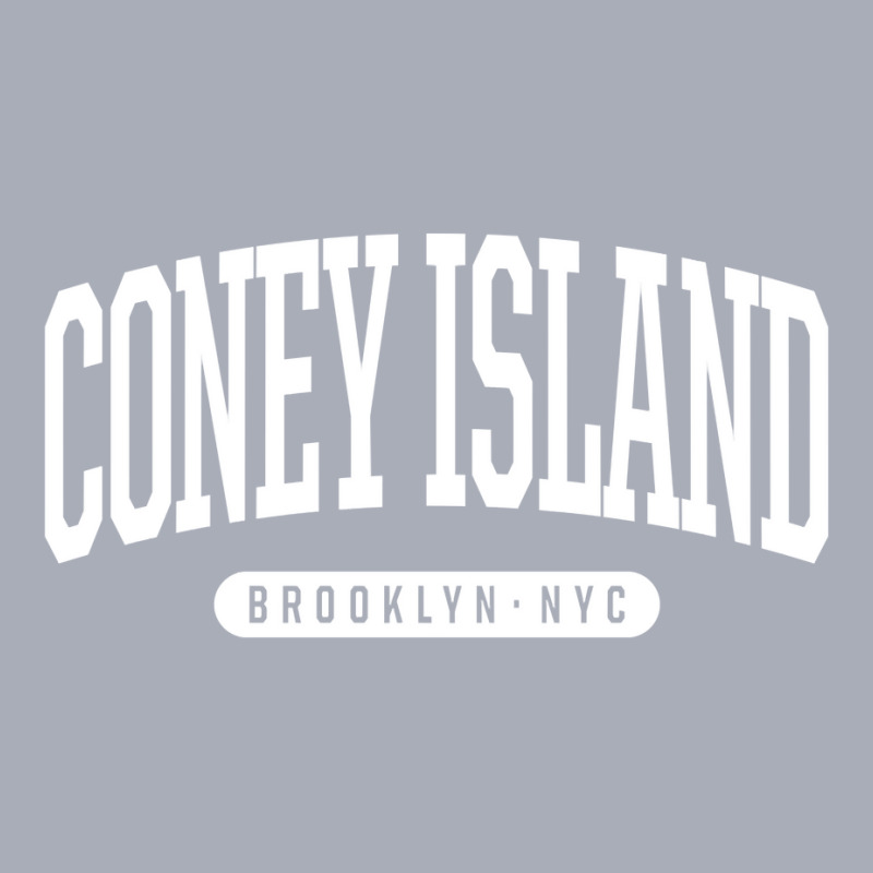 Nyc Borough Brooklyn New York Coney Island Sweatshirt Tank Dress by johnjosephmenk | Artistshot