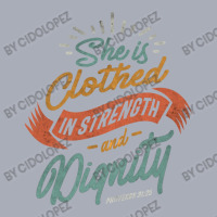 She Is Clothed In Strength And Dignity - Religious Tank Dress | Artistshot